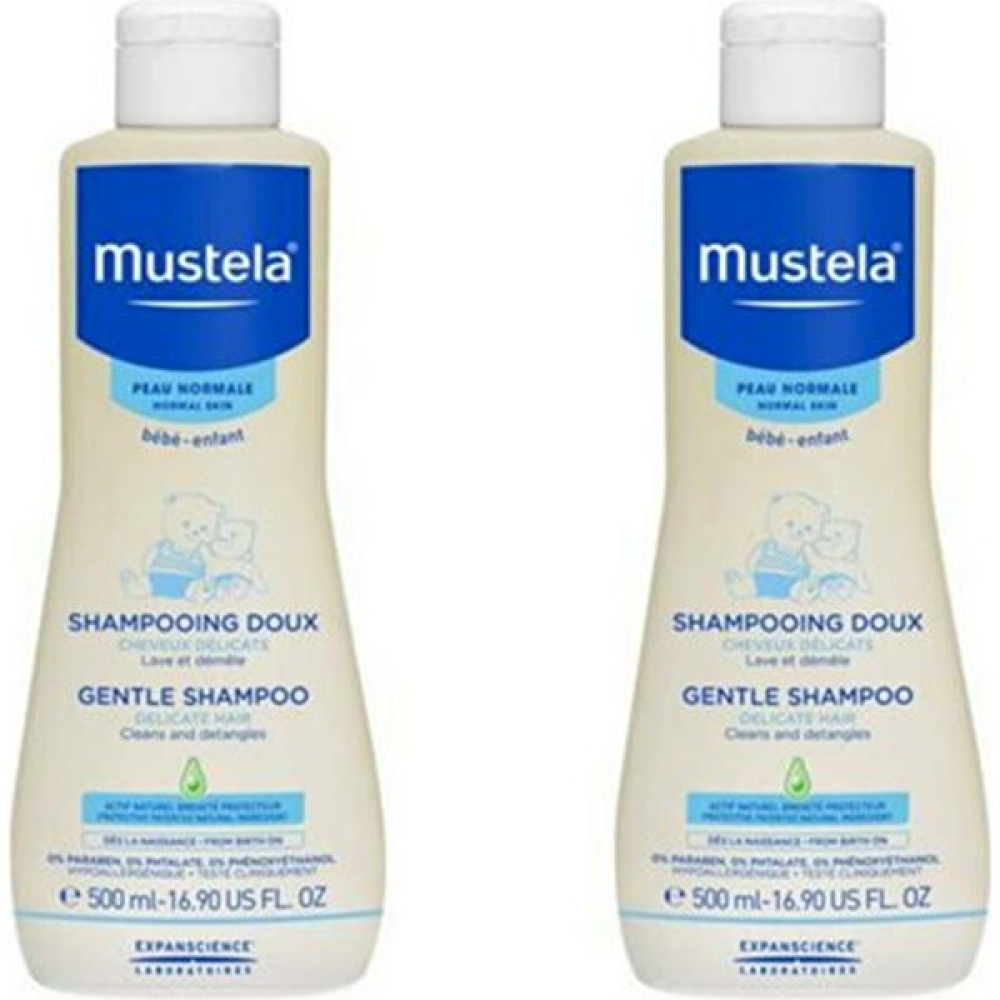 Mustela Gentle Shampoo Papatya Özlü Şampuan 500 ml – 2 Adet Bebek Şampuanı Fiyatı