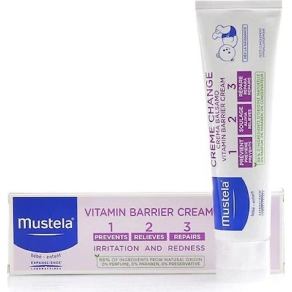 Mustela MustelaVitamin Barrier 1.2.3 Pişik Kremi 50ML Pişik Önleyici Krem Fiyatı