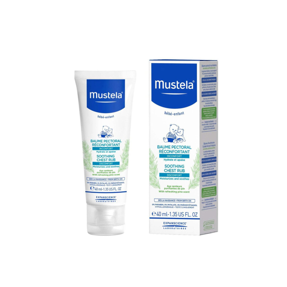 Mustela Soothing Chest Rub 40ml | Yatıştırıcı Göğüs Balsamı Bebek Vücut Kremi Fiyatı