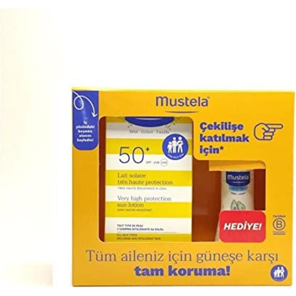 Mustela Spf 50+ Güneş Losyonu 100ML + Vücut Losyonu 50ML Hediye Vücut Losyonu ve Nemlendiricileri Fiyatı