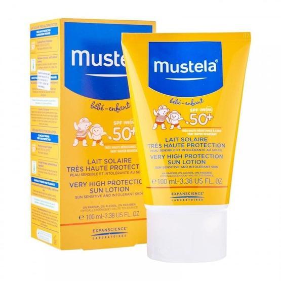 Mustela SPF50 100 ml Bebek ve Çocuklar İçin Güneşten Koruyucu Losyon