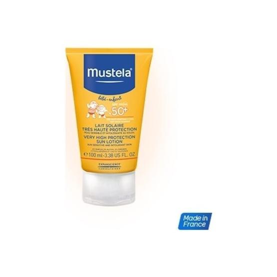 Mustela SPF50 100 ml Bebek ve Çocuklar İçin Güneşten Koruyucu Losyon