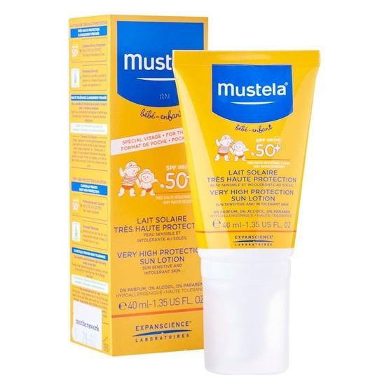 Mustela SPF50 40 ml Bebek ve Çocuklar İçin Güneş Koruyucu Losyon