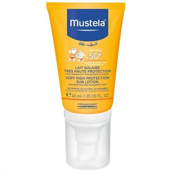 Mustela SPF50 40 ml Bebek ve Çocuklar İçin Güneş Koruyucu Losyon