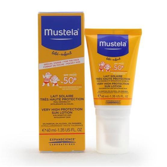 Mustela SPF50 40 ml Bebek ve Çocuklar İçin Güneş Koruyucu Losyon