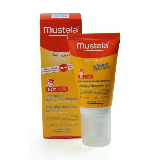 Mustela SPF50 40 ml Bebek ve Çocuklar İçin Güneş Koruyucu Losyon
