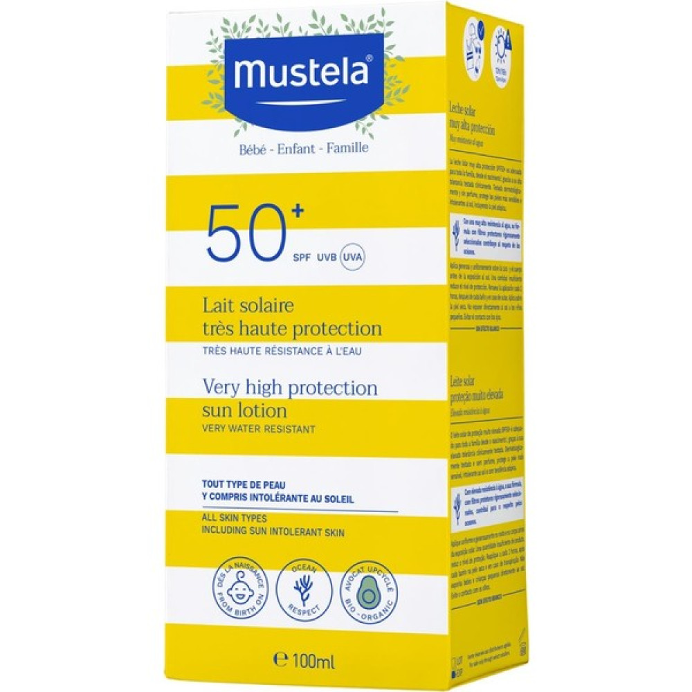 Mustela SPF50+ Güneş Losyonu 100 ml Bebek Güneş Kremi Fiyatı