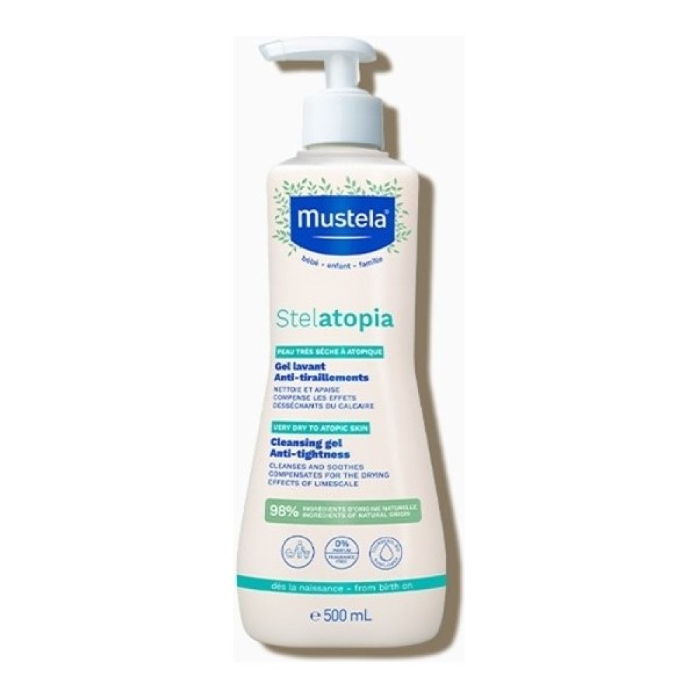 Mustela Stelatopia Cleansing Cream Şampuan 500 ml Bebek Şampuanı Fiyatı