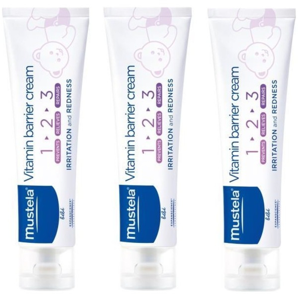 Mustela Vitamin Bariyer 1.2.3. Pişik Önleyici Krem 50 ml 3 Adet Pişik Önleyici Krem Fiyatı
