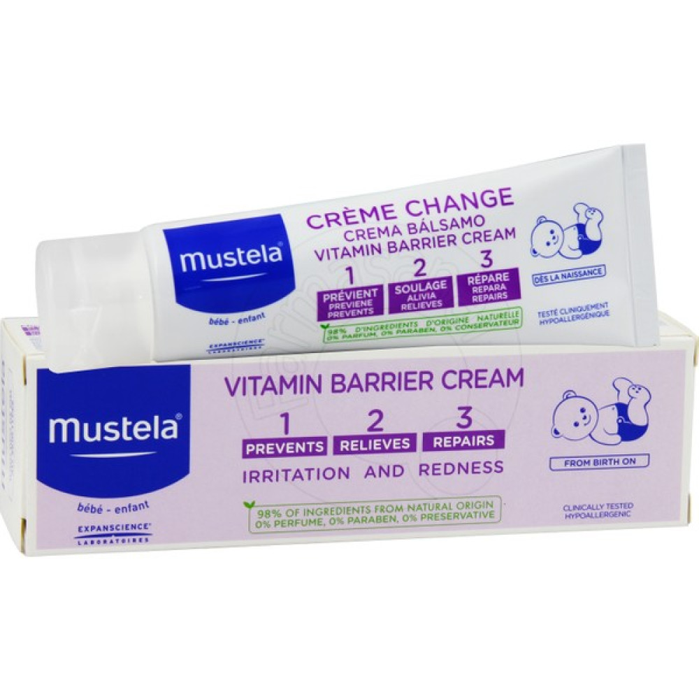 Mustela Vitamin Barrier 1-2-3 Pişik Kremi 50 ml Pişik Önleyici Krem Fiyatı