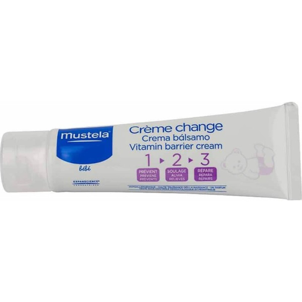 Mustela Vitamin Barrier Cream 1.2.3 Pişik Kremi 50 ml Pişik Önleyici Krem Fiyatı