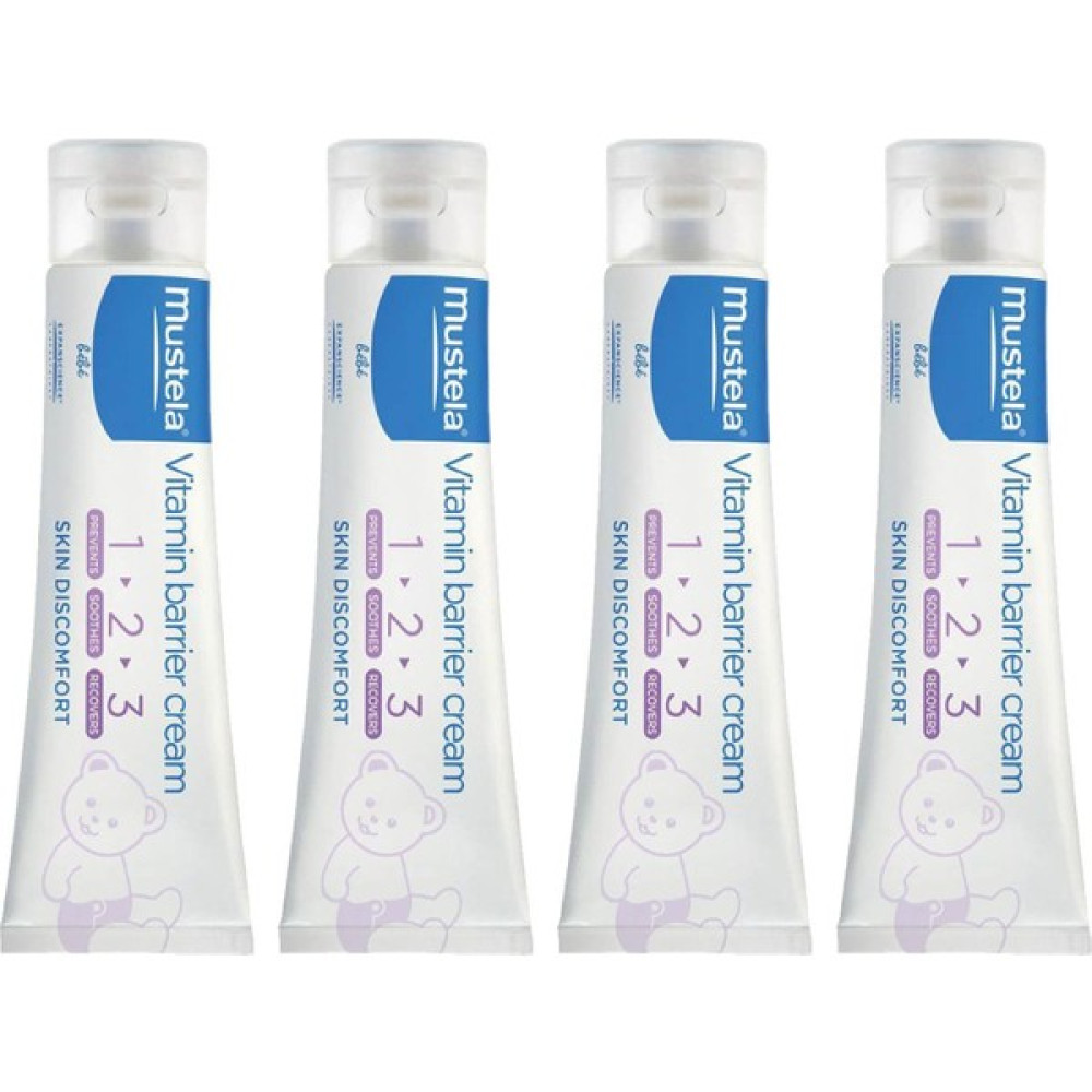 Mustela Vitamin Barrier Pişik Kremi 50 ml 4'lü Pişik Önleyici Krem Fiyatı