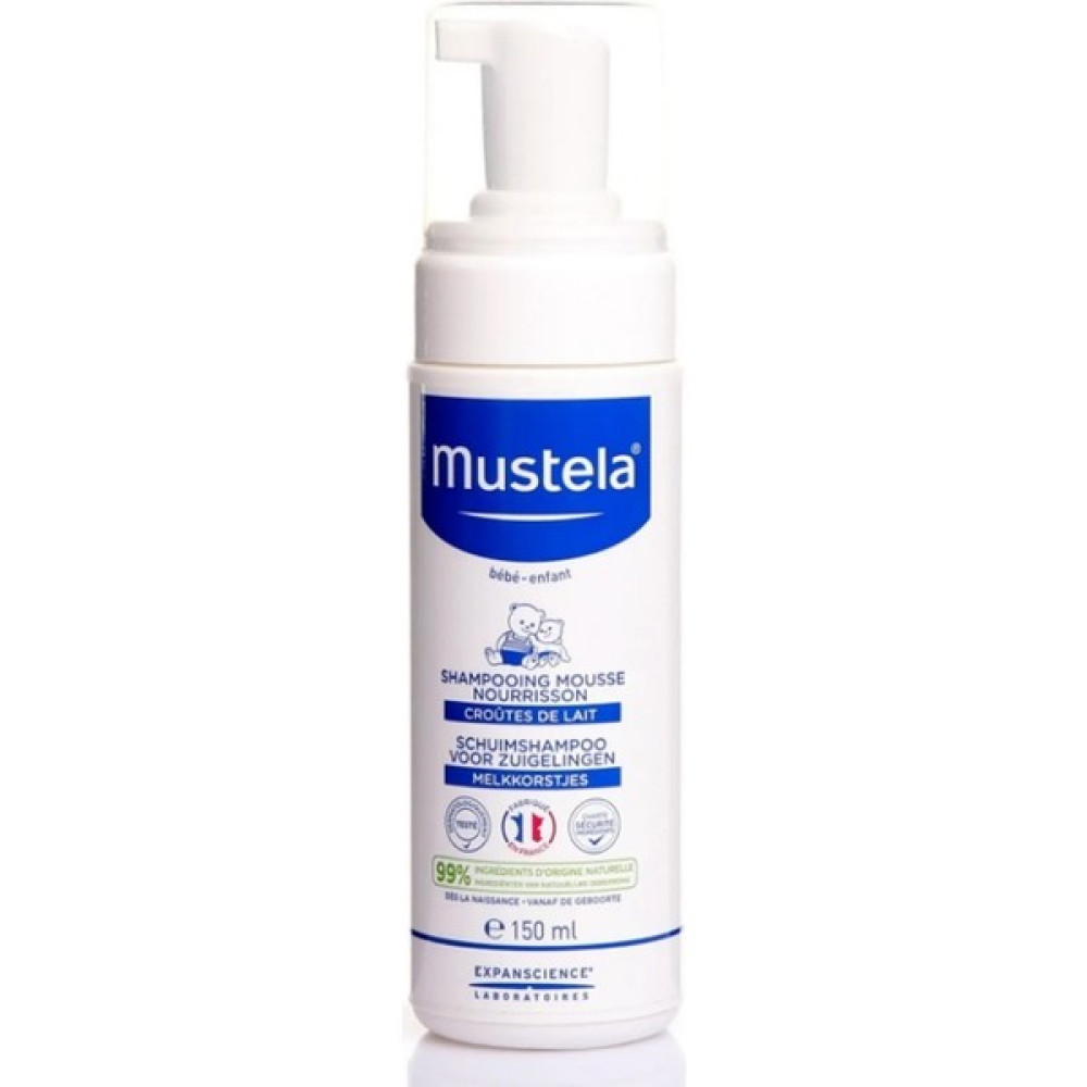 Mustela Yenidoğan Konak Önleyici Köpük Şampuan 150 ml - Beyaz - 0 - 3 Yaş Bebek Şampuanı Fiyatı