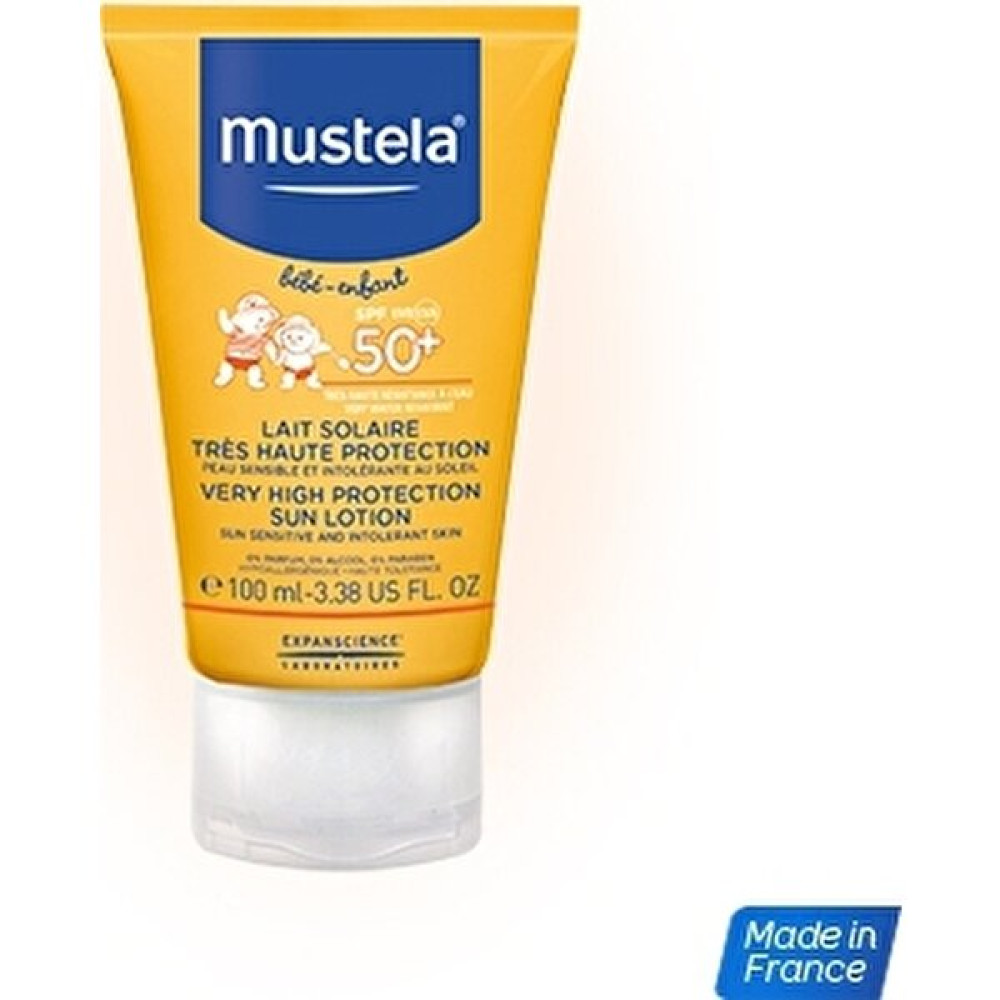 Mustela Yüksek Koruma Faktörlü Güneş Sütü Spf 50+ 100 ml Bebek Güneş Kremi Fiyatı