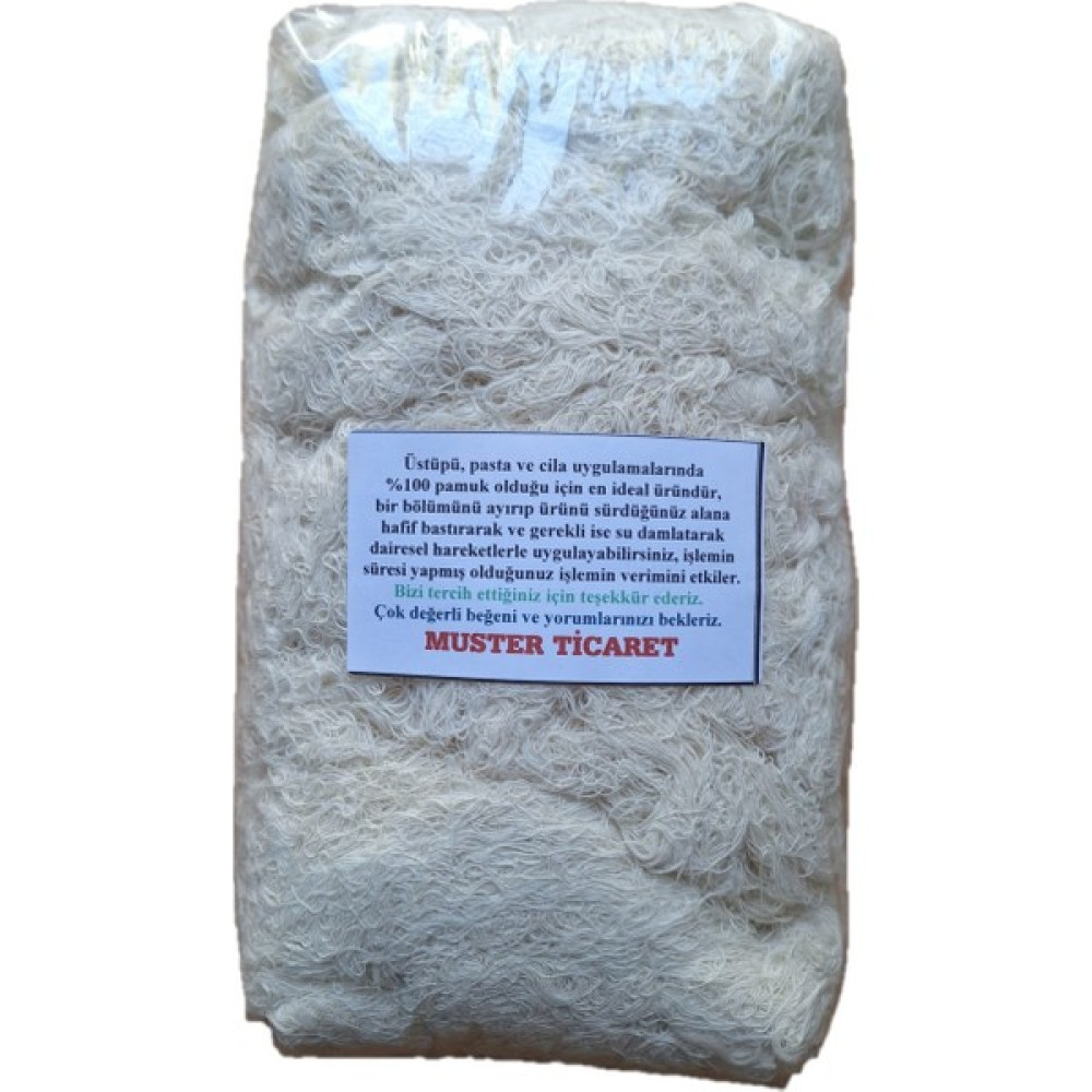 Muster Ticaret Pamuk Üstüpü-Pasta Cila Pamuğu 500 Gr. - 500 gr Oto Bakım & Temizlik Ürünleri Fiyatı
