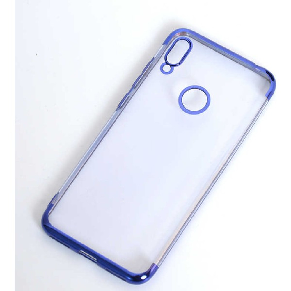 Mutaks Huawei Y6S 2019 Uyumlu Kılıf Kenarları Renkli Lazer Silikon Kapak - Mavi Cep Telefonu Kılıfı Fiyatı