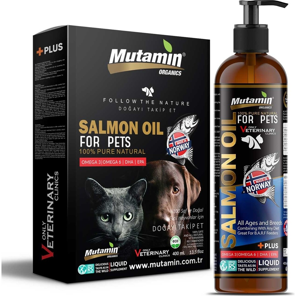 Mutamin Organics Norveç Somon Balık Yağı 400 ml Doğal İçerik ile Köpekler İçin Sağlıklı Vitamin Takviyesi Evcil Hayvan Ürünleri Fiyatı