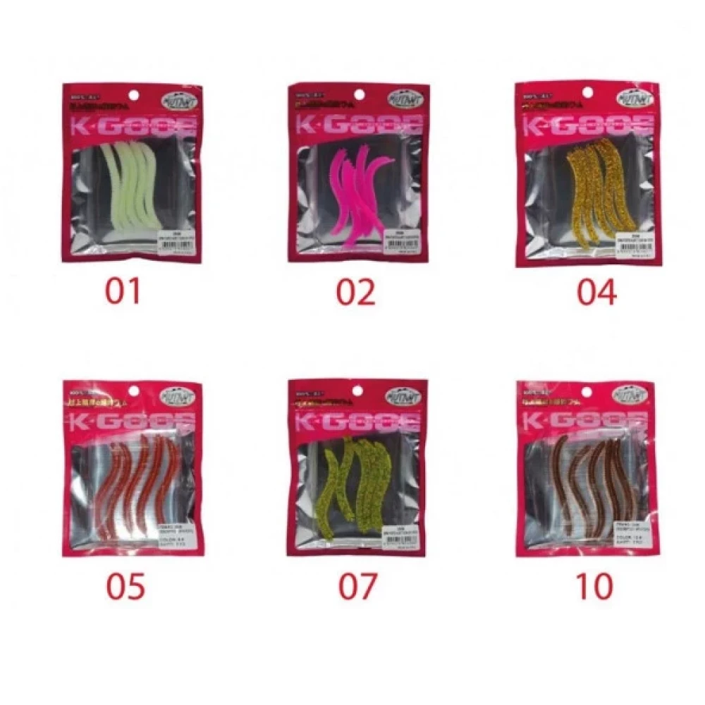Mutant 3506 Forte Lrf Silikon Kurt Yem 7.5Cm (5'Li Paket) Balıkçılık Malzemeleri Fiyatı