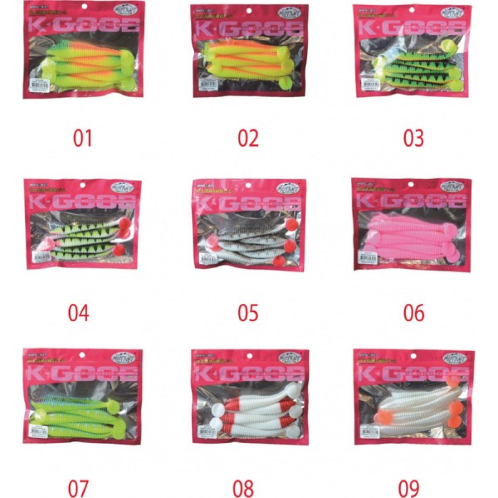 Mutant 3534 Typoon Soft 12CM Levrek Silikonu 5'li Paket Suni Yem - 06 Oto Boyaları Fiyatı