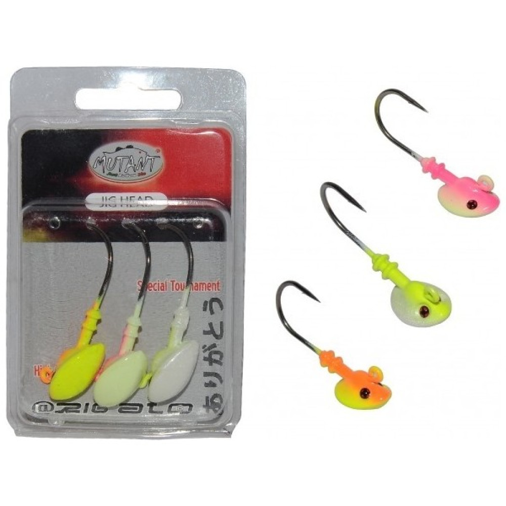Mutant 6411 Jig Head Rigato Stunner 3'lü Mix Set - 18 gr Oto Boyaları Fiyatı