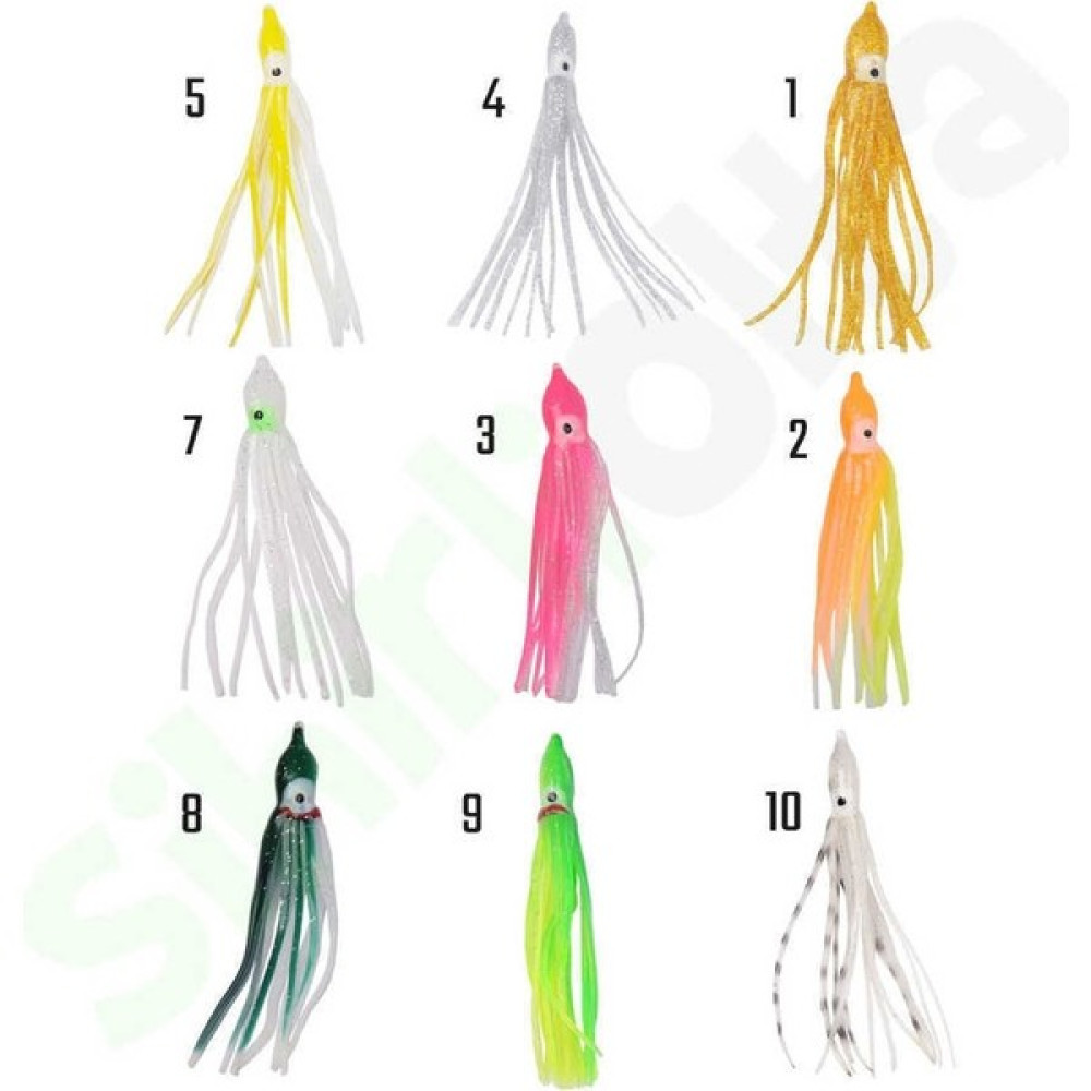 Mutant Octopus Frizzly 10,2cm Silikon Yem - 4 Oto Boyaları Fiyatı