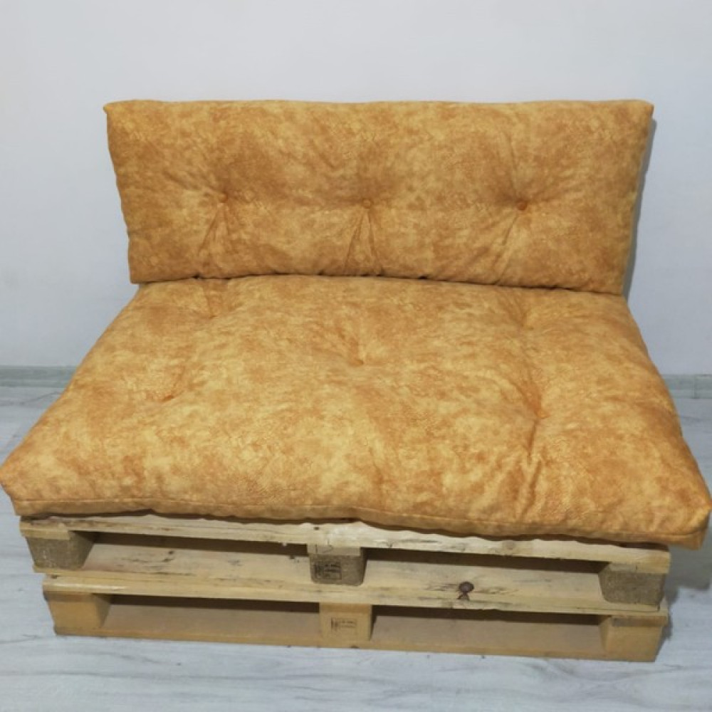 Mutfakta Moda M. Moda Siyah Yer Minderi Ikili Takım 120X80CM /köşe/ Iç Mekan / Balkon / Palet Yer Minderi - Sarı Puf Fiyatı