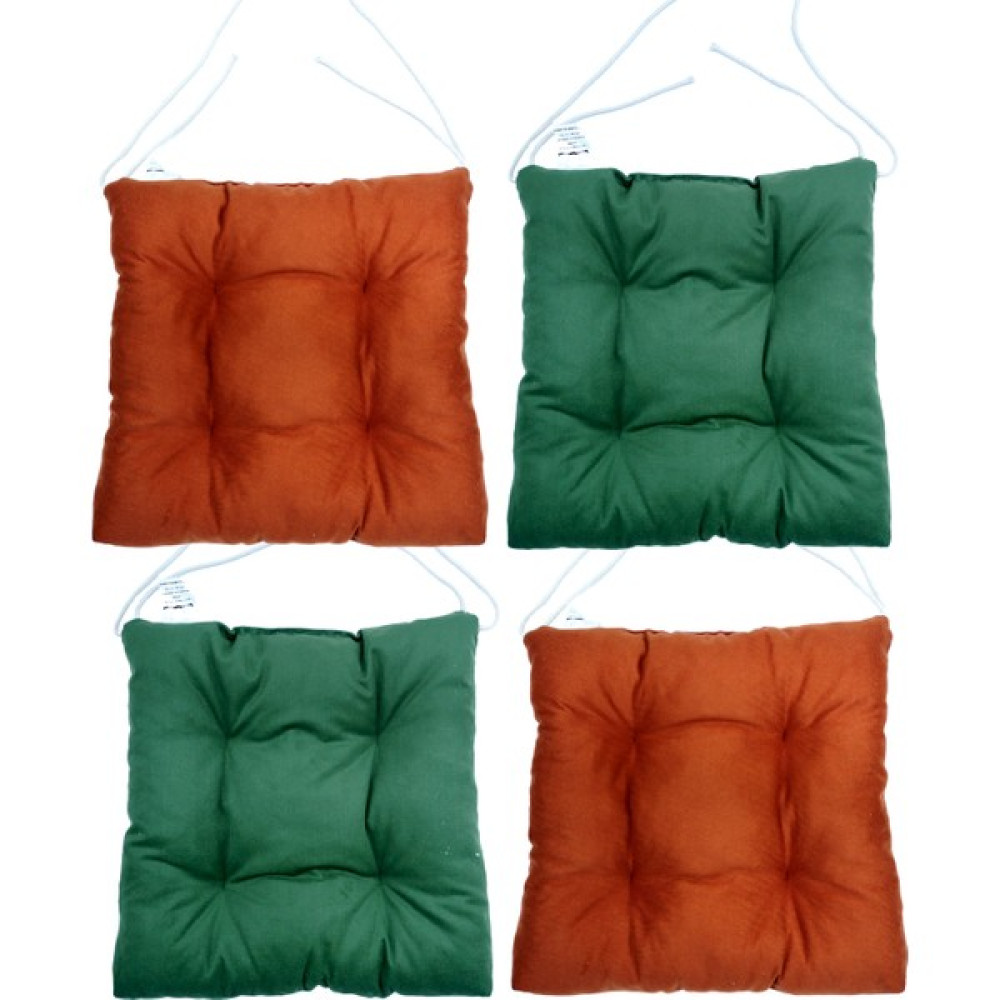 Mutfakta Moda Sandalye Minderi / Renkli Bahar Serisi Tay Tüyü 4 Lü Sandalye Minderi - Mint Yeşili - 40 x 40 cm Salon & Oturma Odası Tekstili Fiyatı