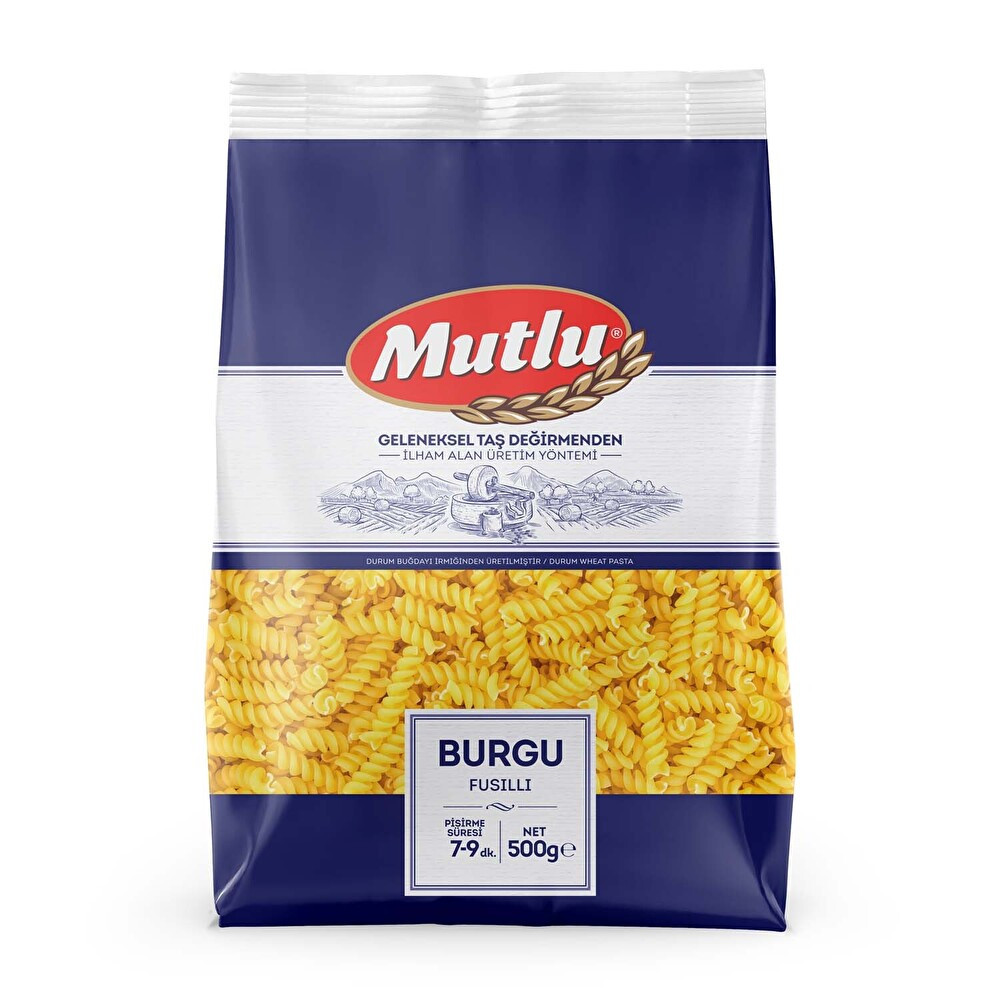 Mutlu Burgu Makarna 500 g Makarnalar Fiyatı