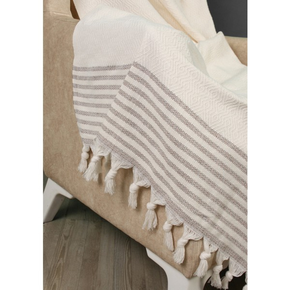 Mutlu Çeyiz Organik Pamuklu Lüks Koltuk Örtüsü Takımı 3 - 3 - 1 - 1 Maxi Boy - Krem - 170 x 220 cm Koltuk & Kanepe Örtüsü Fiyatı