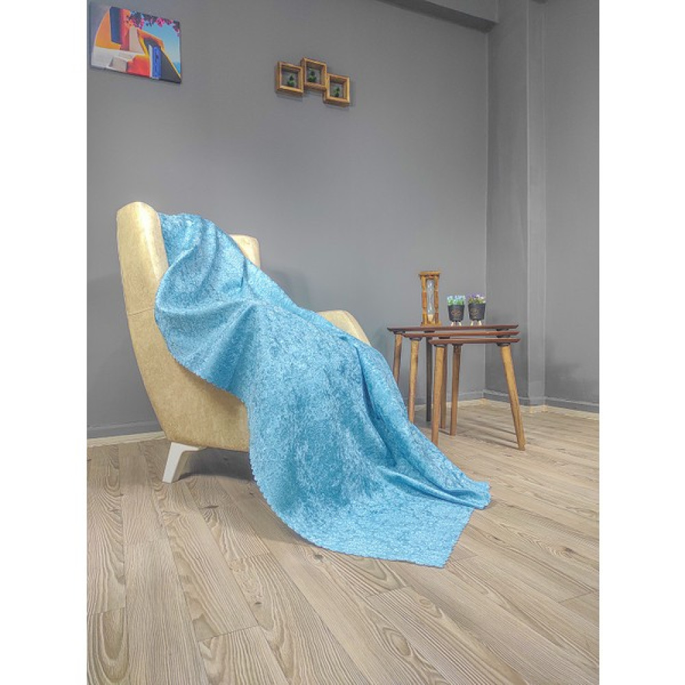 Mutlu Çeyiz Süngerli Kaymaz Koltuk Örtüsü 170 x 220 - Açık Mavi - 170 x 220 cm Koltuk & Kanepe Örtüsü Fiyatı