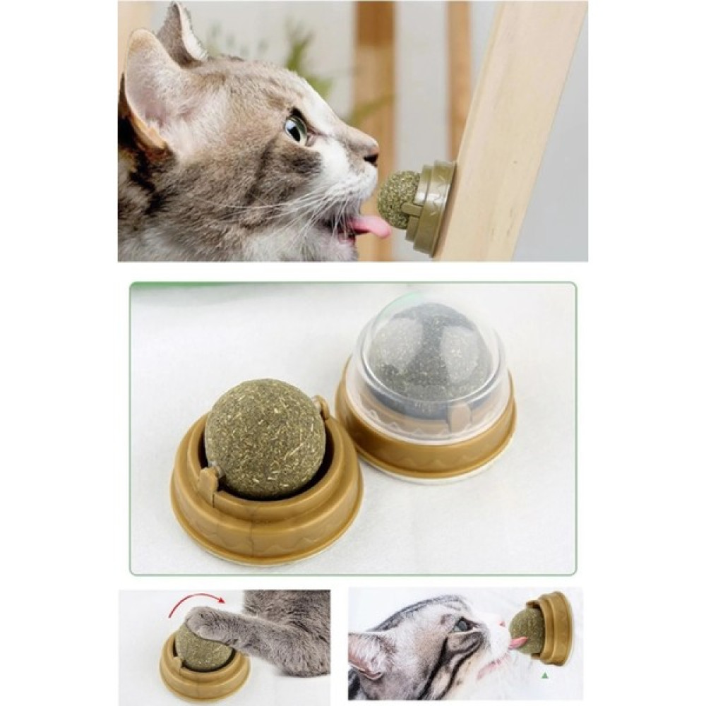 Mutlu Home Doğal Catnipli Yenilebilir Kedi Nanesi Otu Oyun Topu Oyuncağı Cat Mint Top Oyuncak Evcil Hayvan Ürünleri Fiyatı