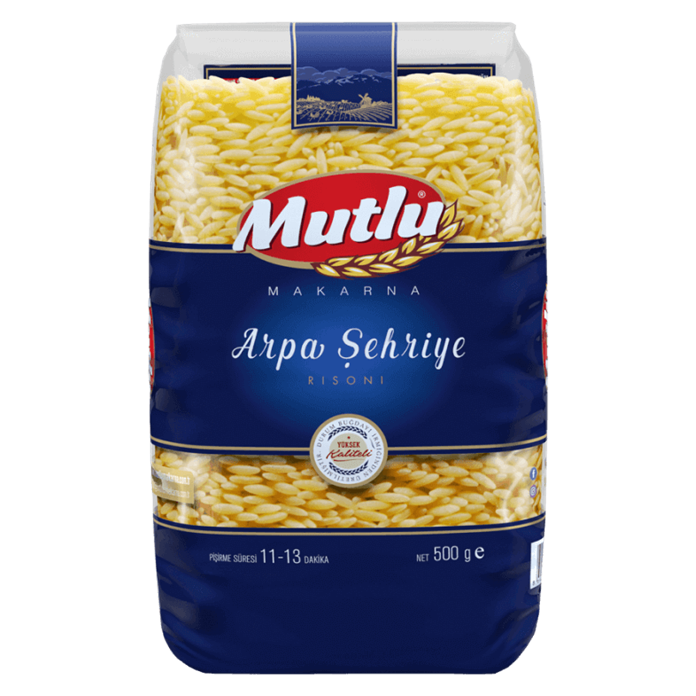 Mutlu Makarna Arpa Şehriye 500 g Makarnalar Fiyatı