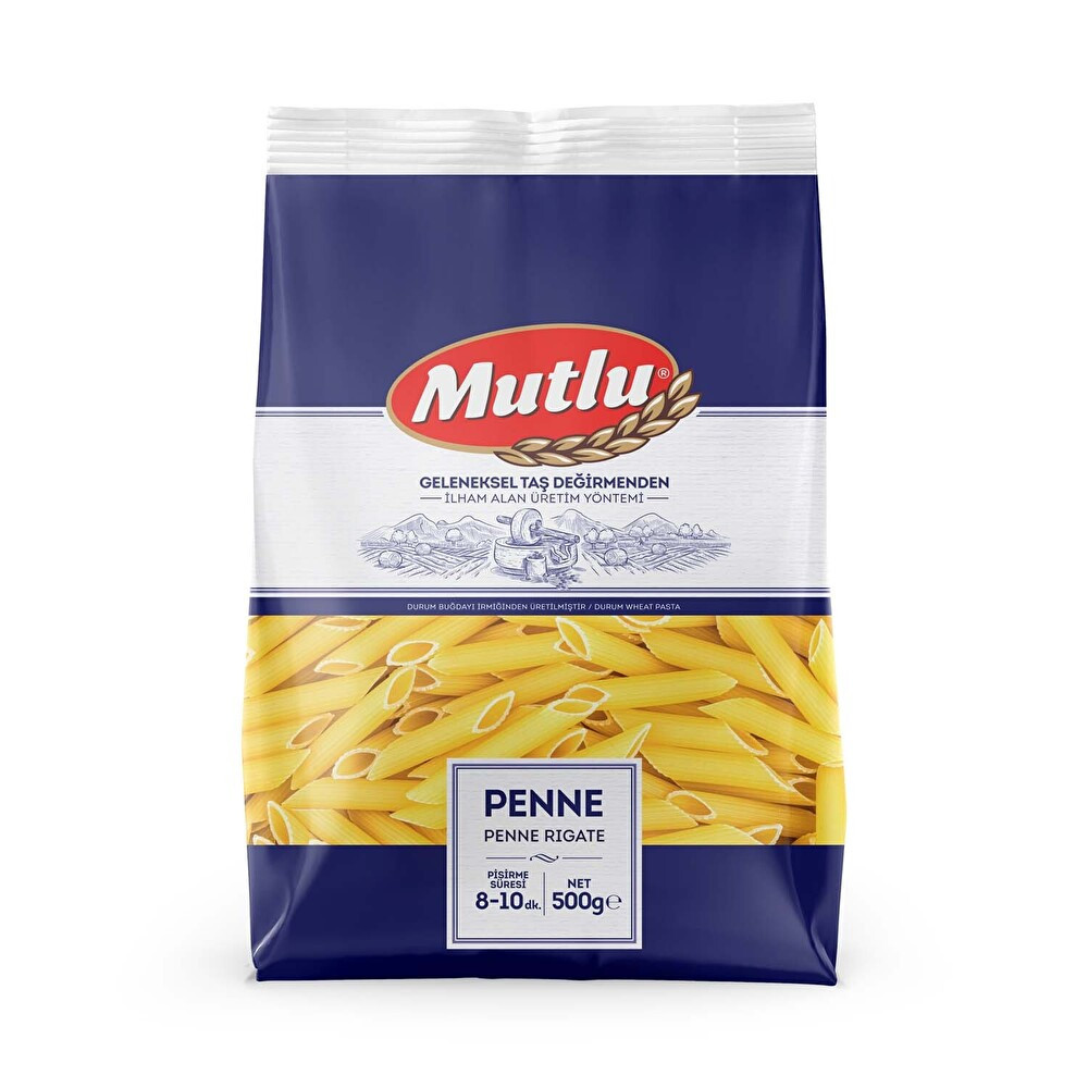 Mutlu Penne  Makarna 500 g Makarnalar Fiyatı