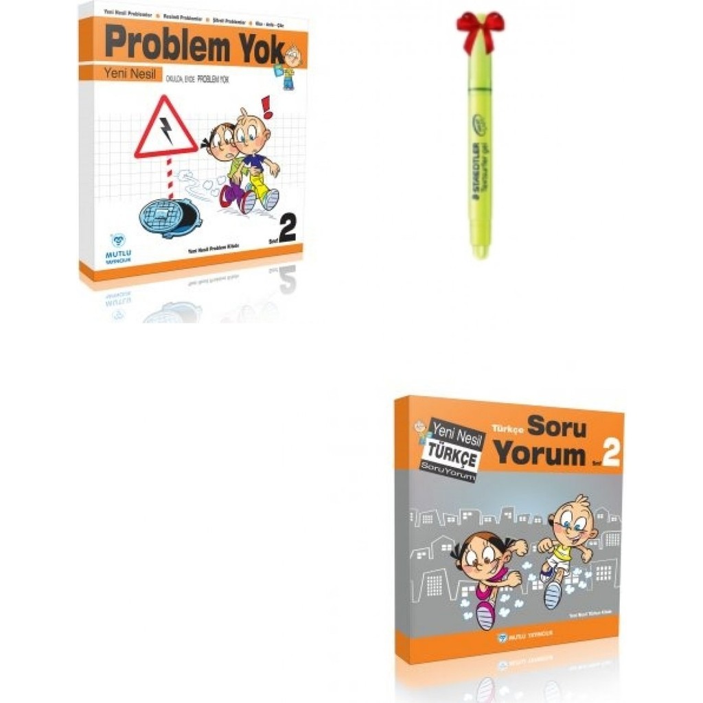 Mutlu Yayıncılık 2. Sınıf Problem Yok ve Soru Yorum Set Diğer Fiyatı
