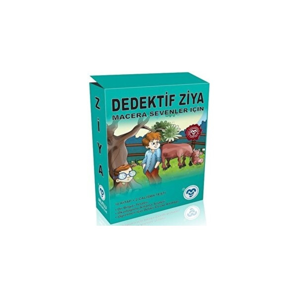 Mutlu Yayıncılık 4. Sınıf Dedektif Ziya Hikaye Seti (10 Kitap - 2 Çalışma Testi) Tüm Dersler Fiyatı