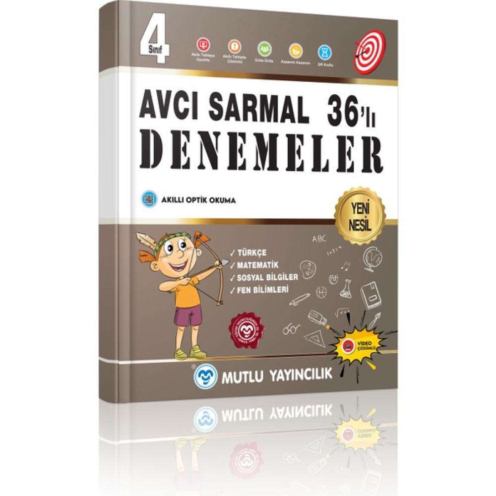 Mutlu Yayıncılık 4.Sınıf Çarşaf Çarşaf 36'Lı Deneme Türkçe Fiyatı