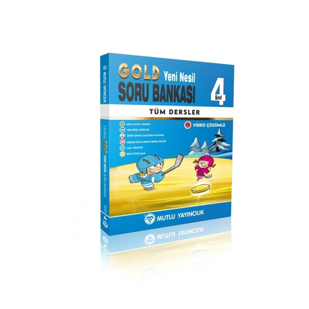 Mutlu Yayıncılık Mutlu Yayınları 4. Sınıf Tüm Dersler Gold Soru Bankası Yardımcı Kitaplar Fiyatı