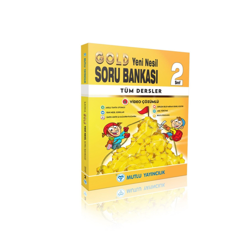 Mutlu Yayıncılık Mutlu Yayınları Gold Yeni Nesil Soru Bankası 2 Yardımcı Kitaplar Fiyatı