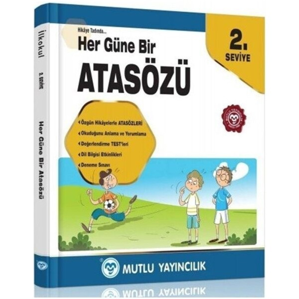 Mutlu Yayıncılık Mutlu Yayınları Her Güne Bir Atasözü(2.seviye) Kaynak Kitapları Fiyatı