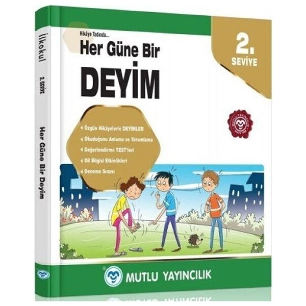 Mutlu Yayıncılık Mutlu Yayınları Her Güne Bir Deyim(2.seviye) Kaynak Kitapları Fiyatı