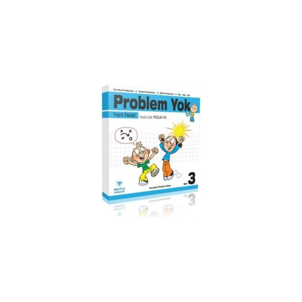 Mutlu Yayıncılık Mutlu Yeni Nesil Problem Yok 3.Sınıf Matematik Fiyatı
