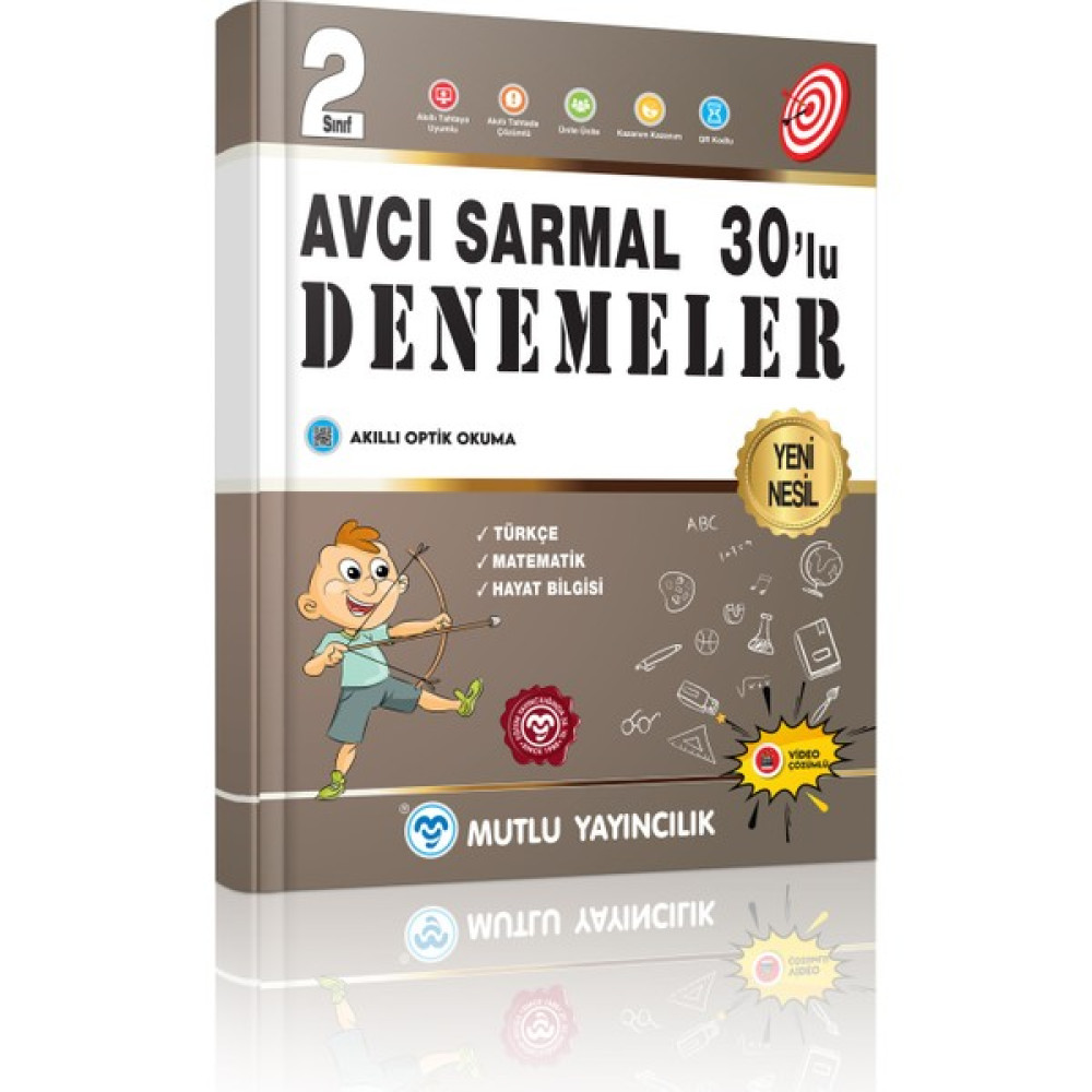 Mutlu Yayınevi Yeni Nesil Sarmal 30'lu Denemeler 2.sınıf Tüm Dersler Fiyatı