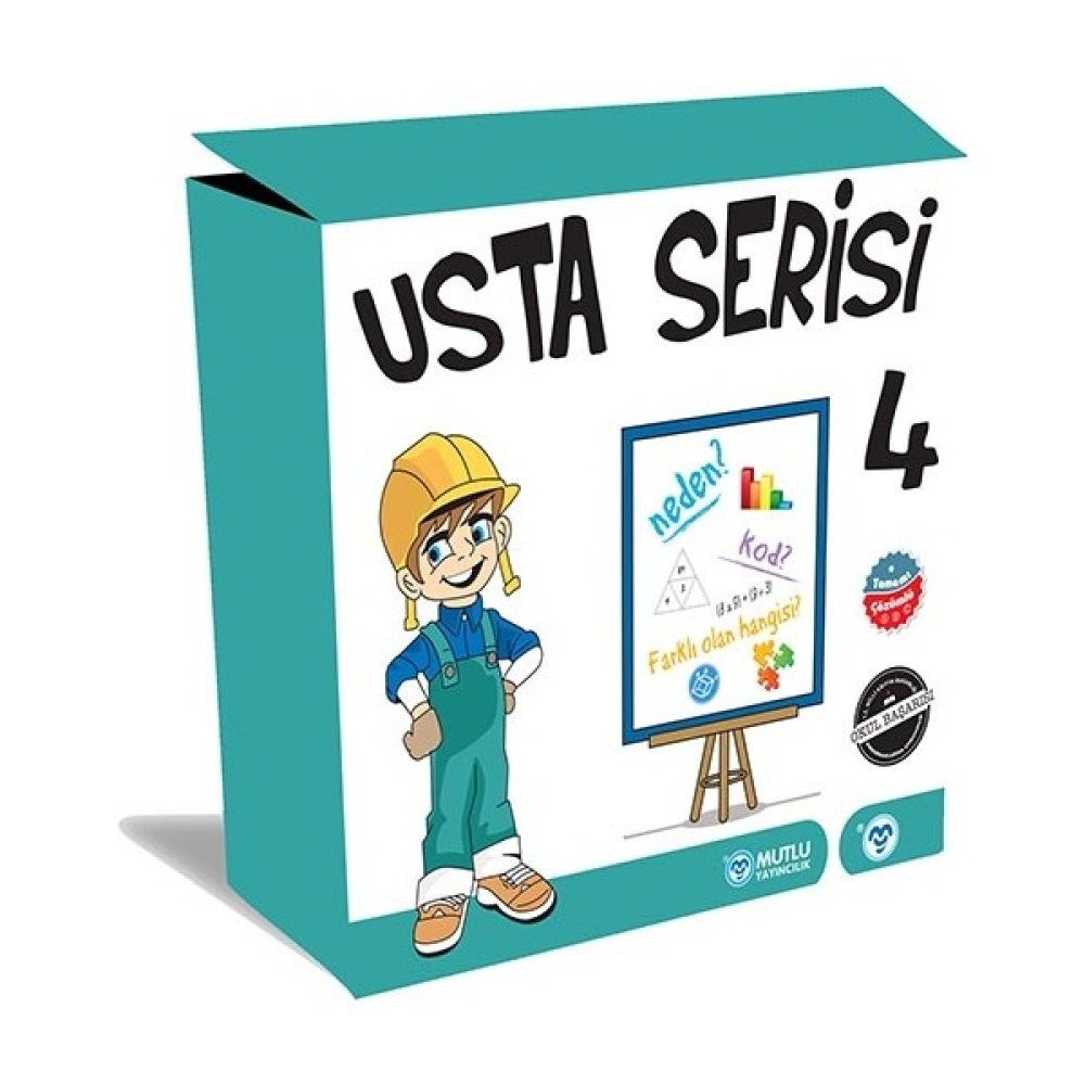 Mutlu Yayınları 4. Sınıf Usta Serisi - 3 Kitap Kaynak Kitapları Fiyatı