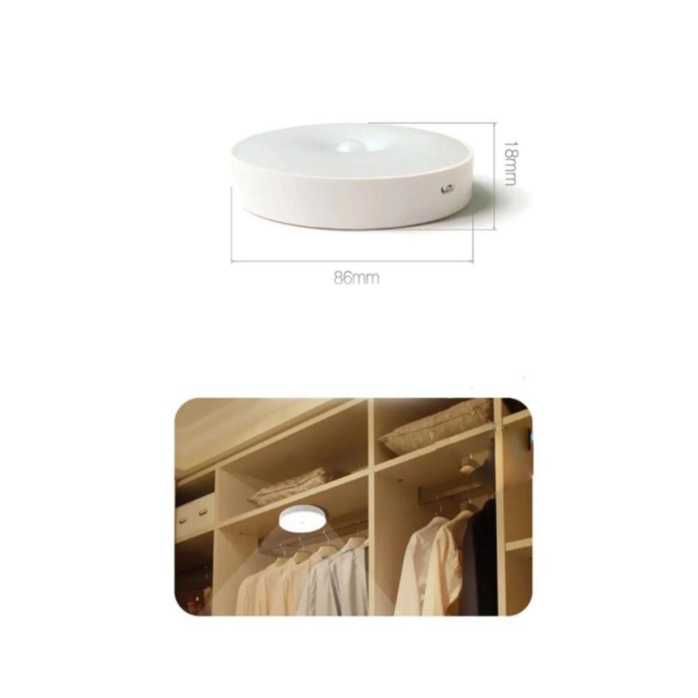 MUTLUHOME Usb Şarjlı Akıllı Hareket Sensörlü Kablosuz Spot Led Lamba 1 Adet Yaş Günü & Parti Fiyatı