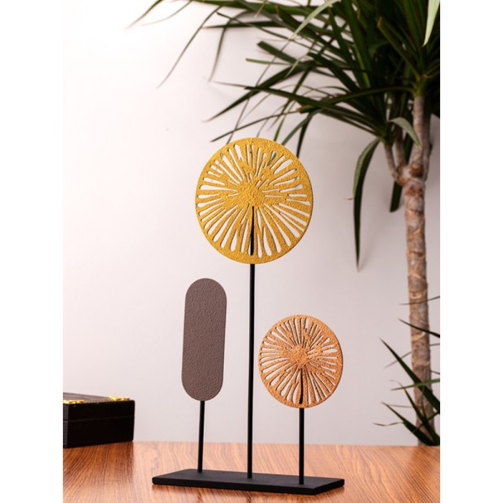 Muyika Design Muyika Metal Masa Üstü Dekoratif Obje&biblo 3lü Takım 2 Biblo Fiyatı