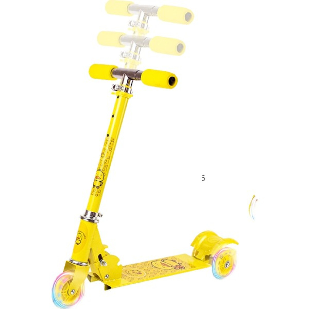 Muzi Two Katlanır Pedallı Scooter (Yurt Dışından) - Sarı Açık Hava, Deniz ve Spor Oyuncakları Fiyatı