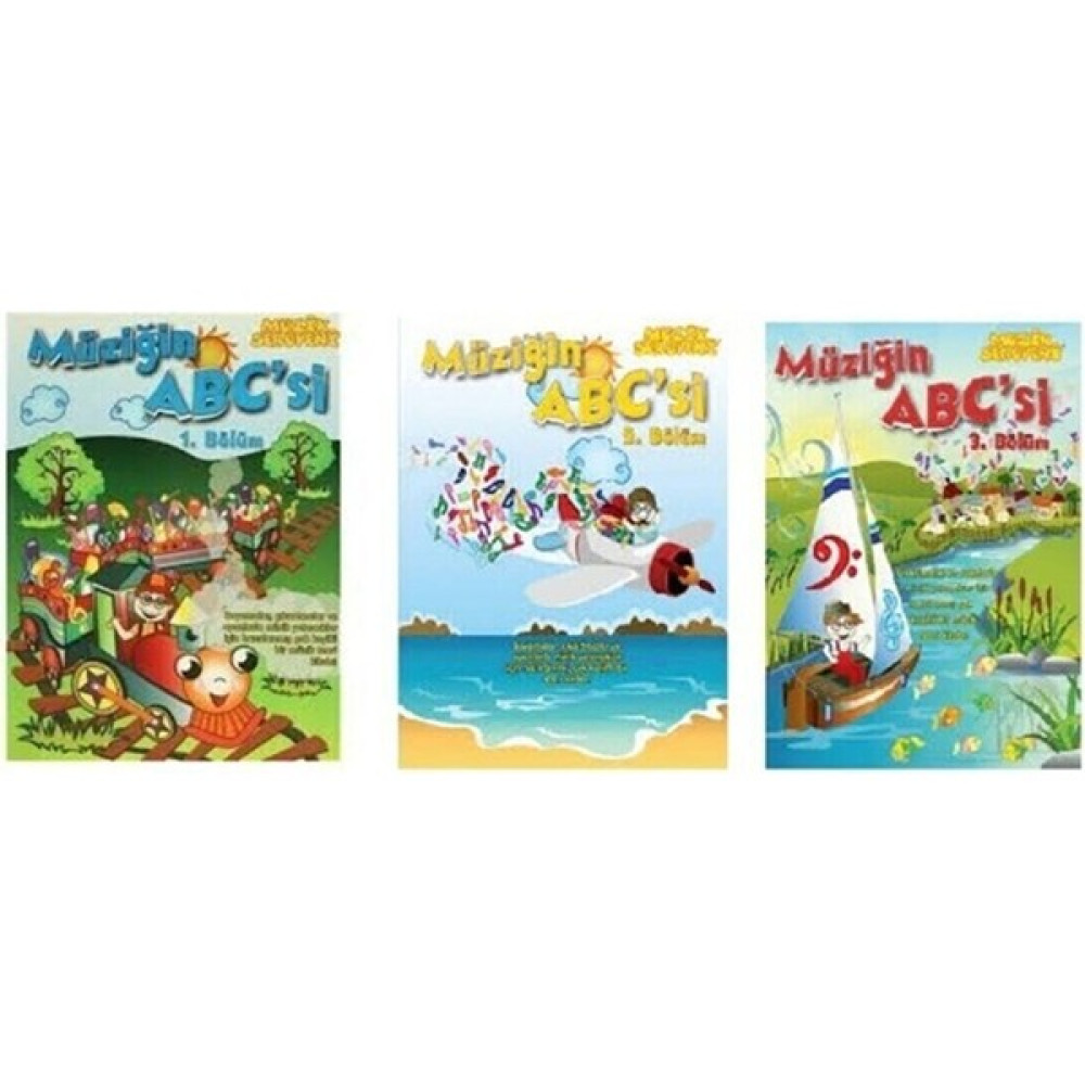 Müziğin ABC 'si 1 2 ve 3 (3 KİTAP SET) Müzik Fiyatı