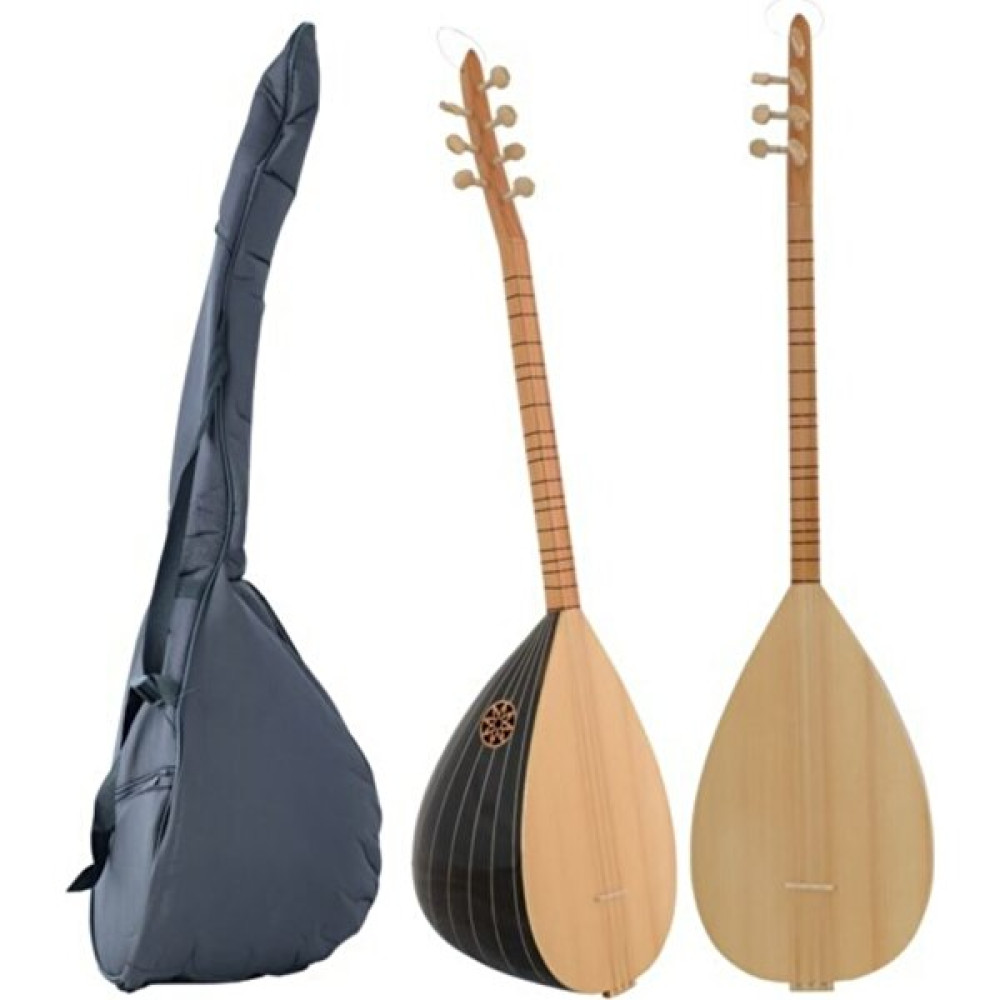 Müzikhal Ticaret Kısa Sap Kelebek Filetolu Orta Kalite Bağlama Saz Bağlamalar Fiyatı