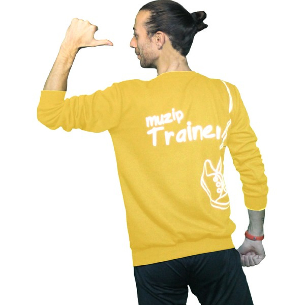 Muzipo Kids Yetişkin Sweatshirt - Sarı Erkek Çocuk Sweatshirt Fiyatı