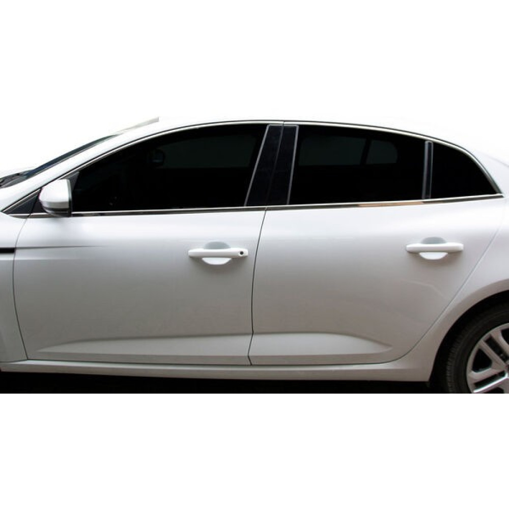 Mv Wooden Gift Renault Megane 4 Sedan Krom Üst Cam Çerçevesi 6 Parça 2016 ve Sonrası Oto Dış Aksesuar & Yedek Parça Fiyatı